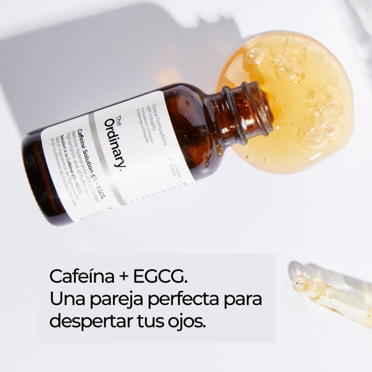 Caffeine Solution 5% + EGCG 30Ml Control de ojeras | The Ordinary
