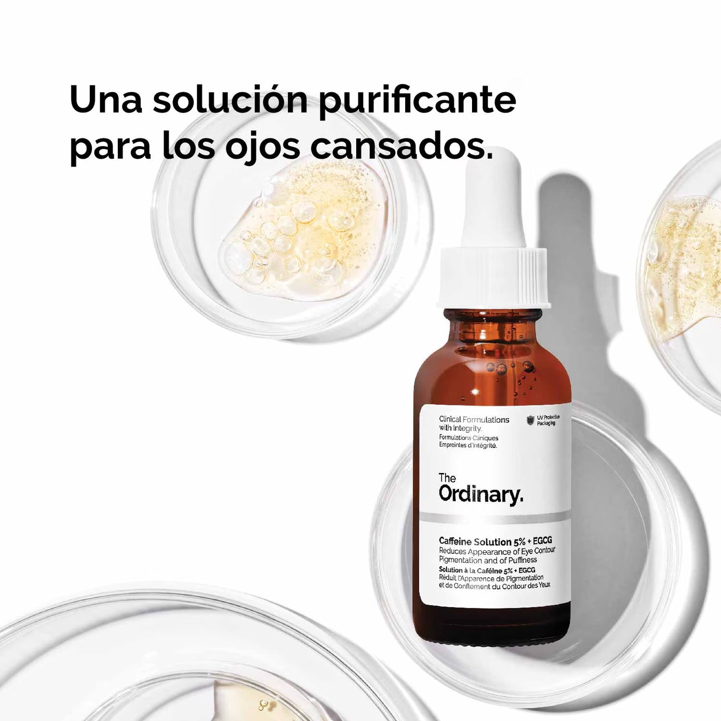 Caffeine Solution 5% + EGCG 30Ml Control de ojeras | The Ordinary